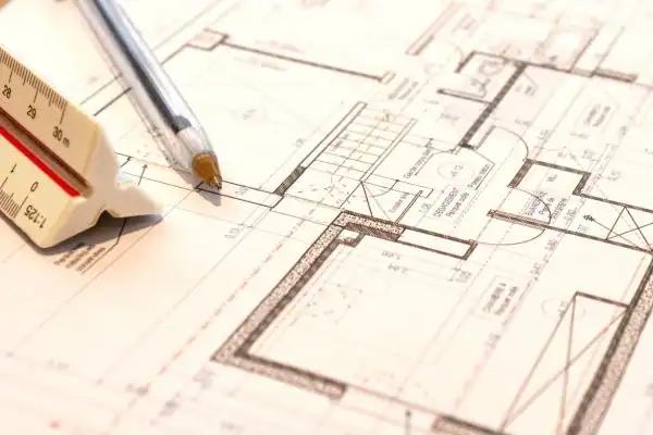 Image of architect Long Eaton drawings